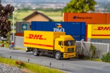 Faller 161326 - H0 - Car System MAN Sattelzug F 2000 DHL - Digital